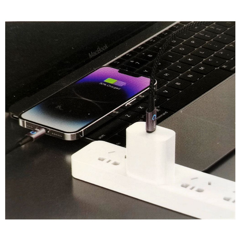 کابل تبدیل USB-c به لایتینینگ جووی مدل LI-174 طول 1 متر