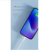 کابل تبدیل USB به لایتنینگ جووی مدل LI-186 طول 1 متر