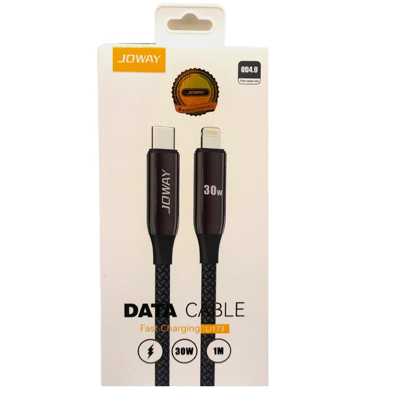 کابل تبدیل USB-C به لایتنینگ جووی مدل LI-173 طول 1 متر