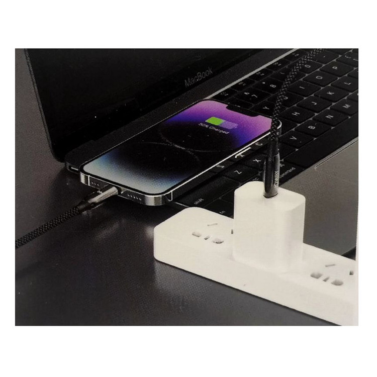 کابل تبدیل USB-C به لایتنینگ جووی مدل LI-173 طول 1 متر