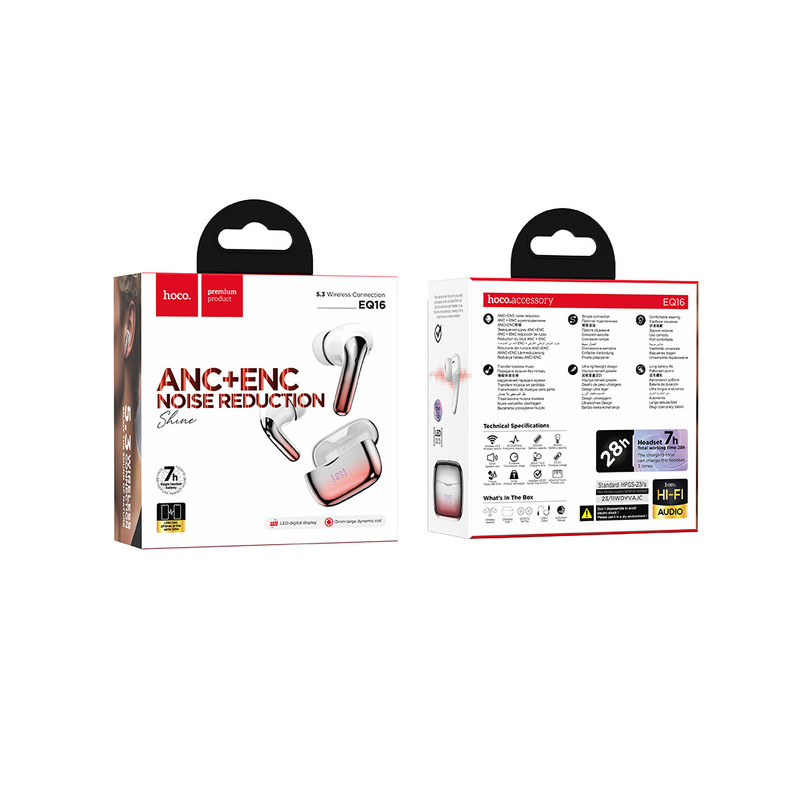 ایرپاد هوکو hoco مدل EQ16 ANC+ENC