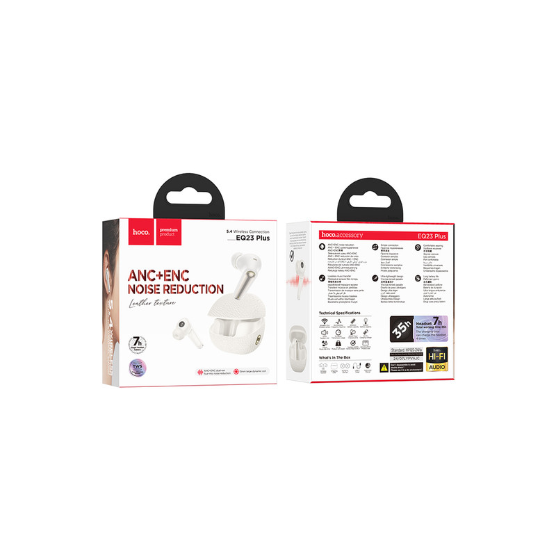 ایرپاد هوکو hoco مدل  EQ23 PLUS ANC ENC