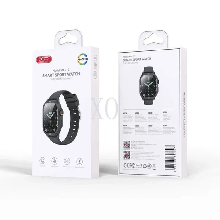 ساعت هوشمند ایکس او xo مدل XO-J12 نمایشگر AMOLED