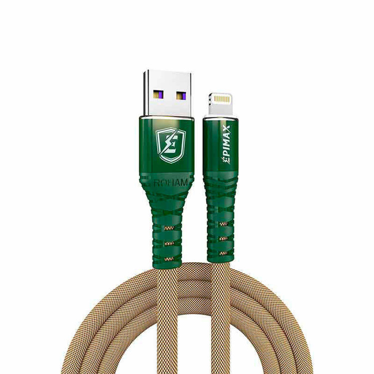 کابل تبدیل USB به لایتنینگ اپیمکس مدل EC-03 طول 1.2 متر