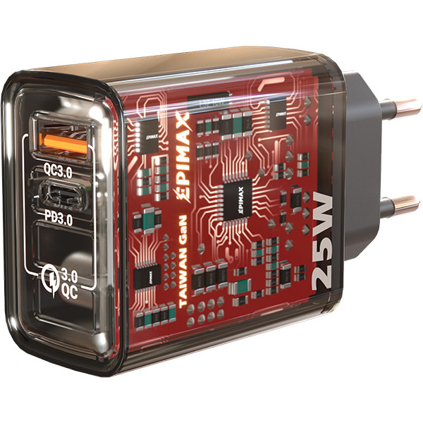 شارژر دیواری 25 وات اپی مکس مدل  EU-150