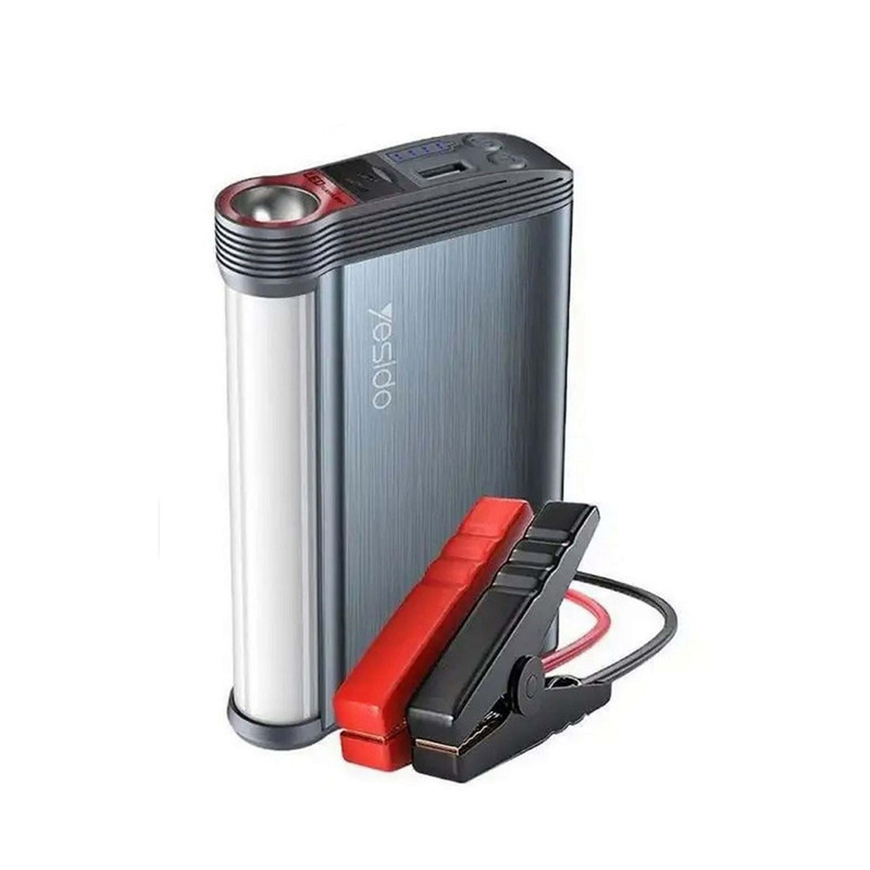 جامپ استارتر خودرو و پاوربانک یسیدو مدل YP36 ظرفیت 10000 میلی آمپر ساعت