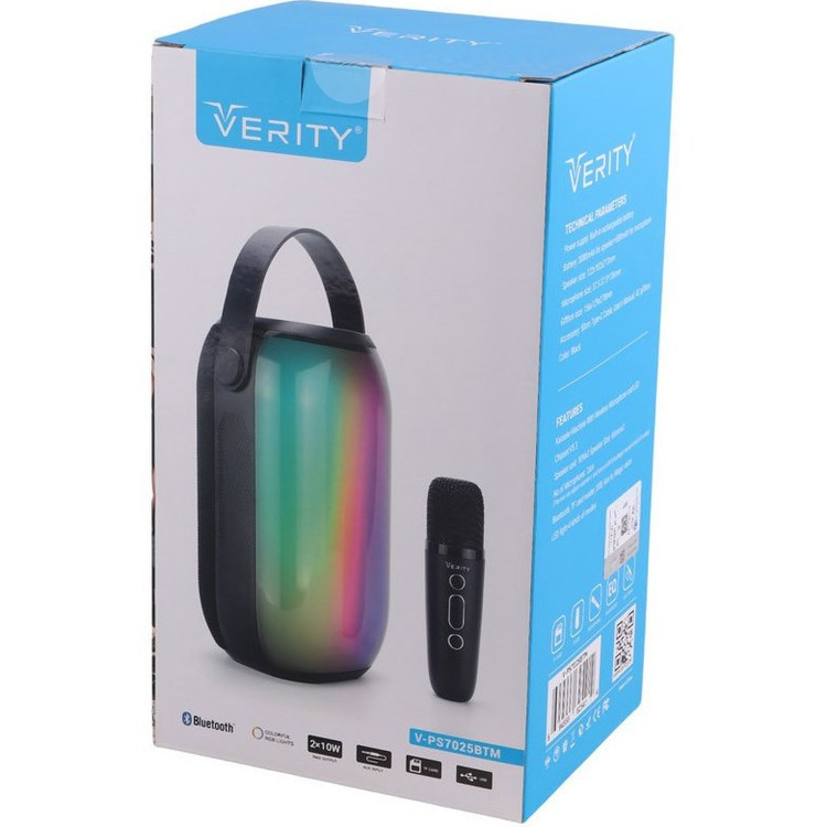 اسپیکر بلوتوثی قابل حمل وریتی verity مدل V-PS7025 BT