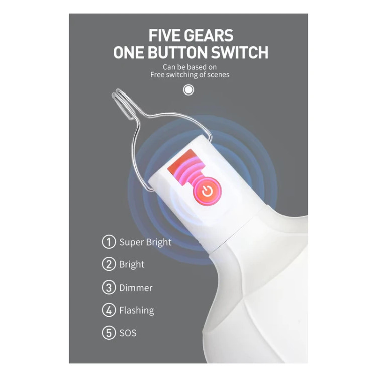 چراغ آویز چادر دی پی مدل DP-7813C
