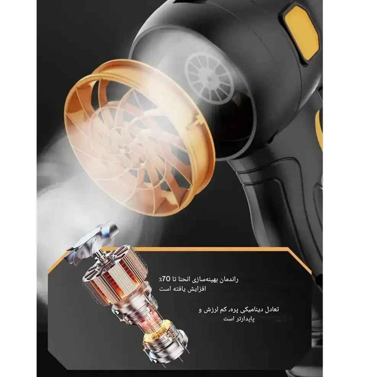 سوپر جت فن و دمنده هوای شارژی MDHL مدل HJ-002