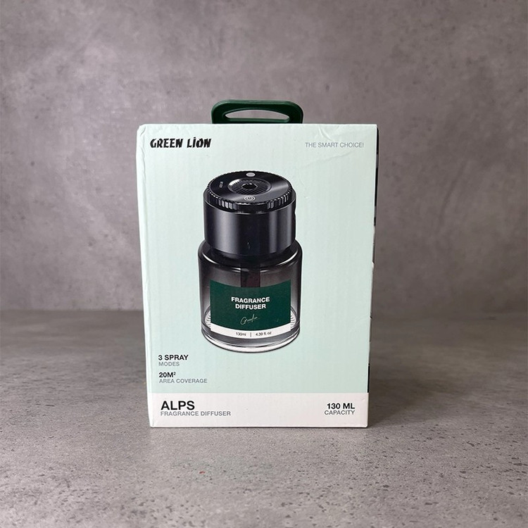 تصفیهکننده هوا خودرو گرین لاین مدل ALPS با رایحه New Car حجم 130 میلیلیتر
