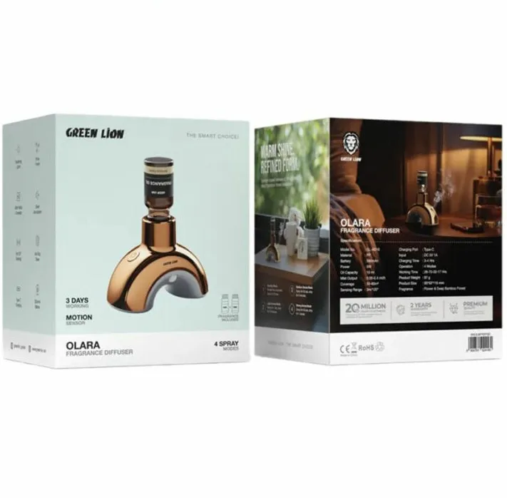 خوشبو کننده هوا گرین لاین GREEN LION مدل اولارا