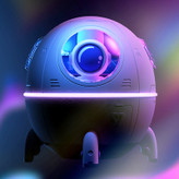 دستگاه بخور و رطوبتساز سرد مدل فضانورد کد MJ046