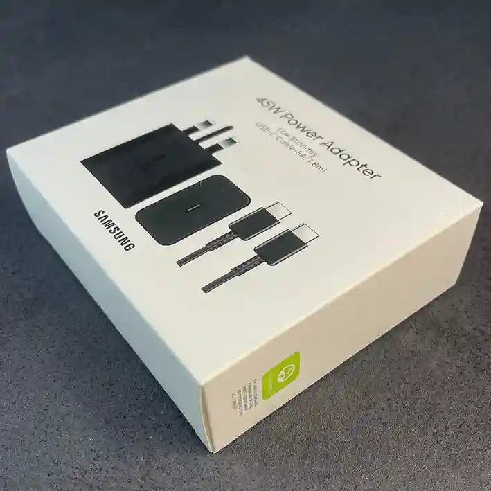 خرید شارژر اورجینال سامسونگ 45 وات