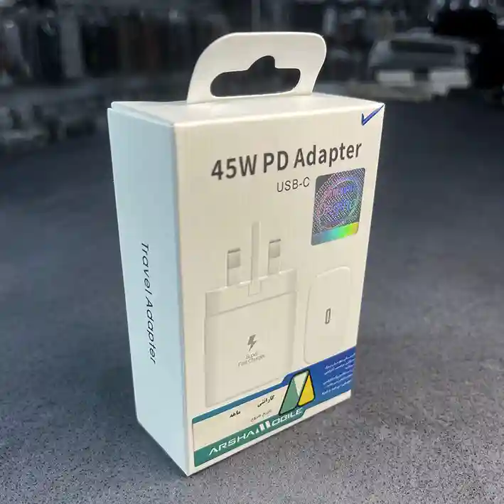 آدابتور اورجینال فست شارژ سامسونگ samsung 25w pd بورد اصلی