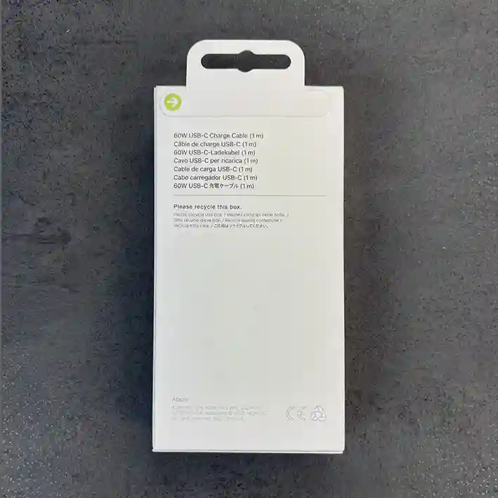 کابل شارژ اورجینال iphone آیفون - 60w تایپ سی 1 متر