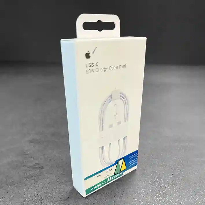 کابل شارژ اورجینال iphone آیفون - 60w تایپ سی 1 متر