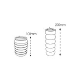 قمقمه تاشو پرووان مدل PFB0013 گنجایش 0.48 لیتر