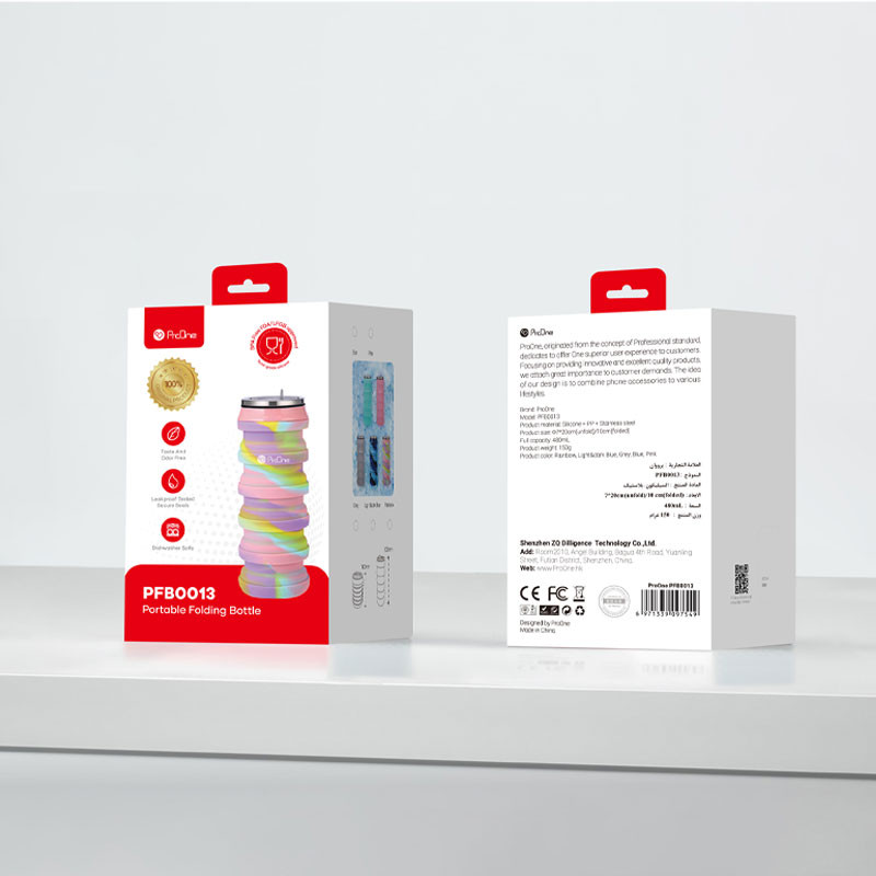 قمقمه تاشو پرووان مدل PFB0013 گنجایش 0.48 لیتر