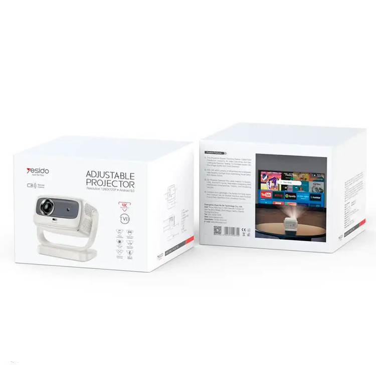 ویدیو پروژکتور 4k یسیدو مدل yesido tv13 eu