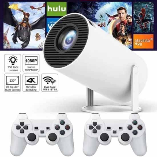 پروژکتور بیسیم گیمینگ مدل Game Projector 3D