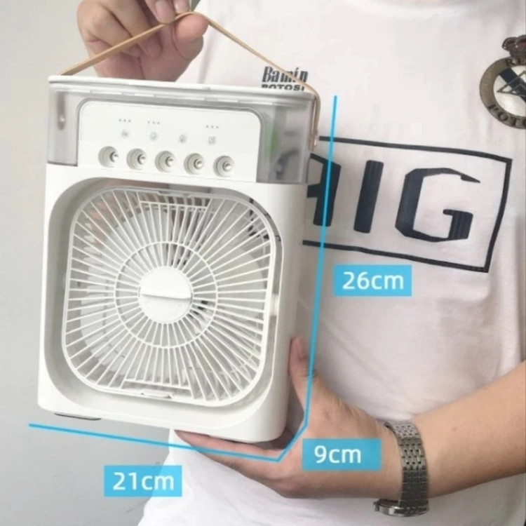 کولر آبی پرتابل 5 مه پاش G411 سایز بزرگ AIR COOLER FAN