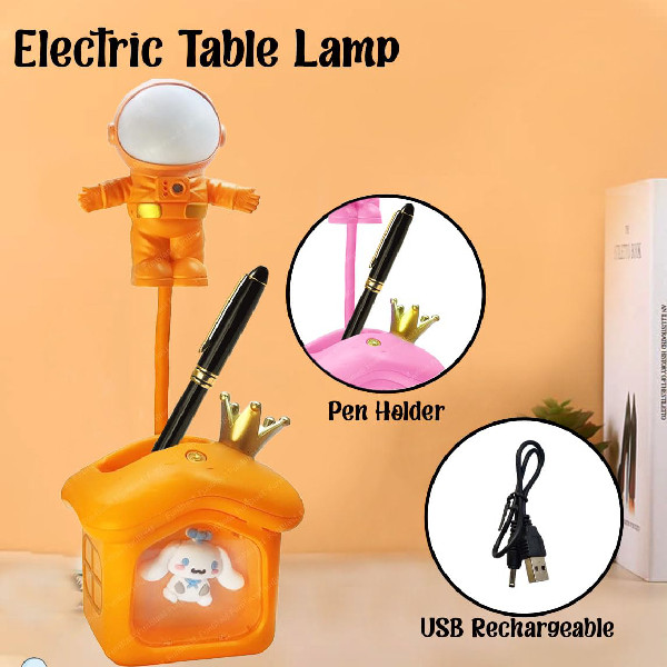 چراغ مطالعه طرح فانتزی مدل کلبه و فضانورد