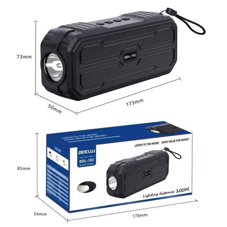 اسپیکر چراغدار قابل حمل کد BDL-102