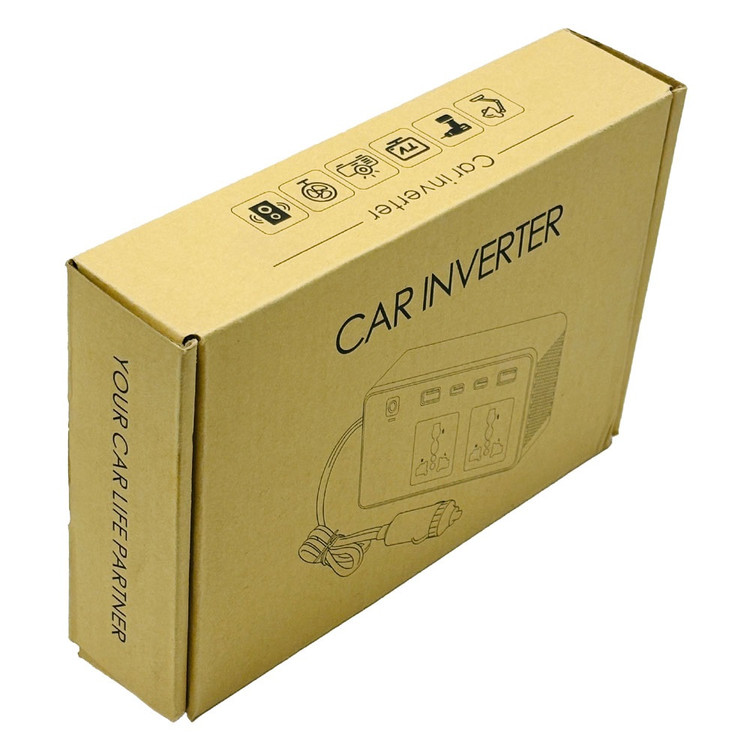 اینورتر خودرو 400 وات مدل MT-PC200PRO مبدل برق 12V به 220V با خروجی USB و Type-C
