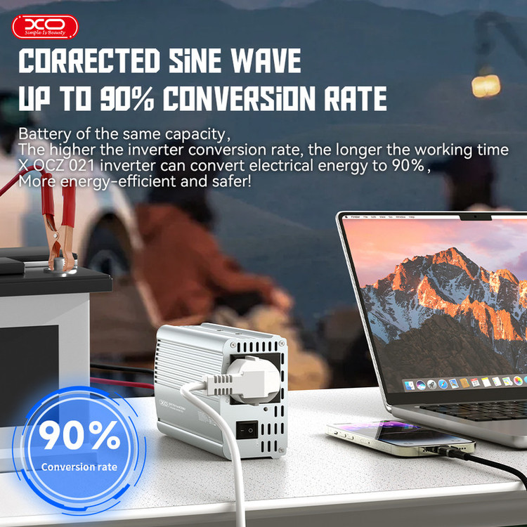 مبدل برق ( اینورتر ) 500W ایکس او مدل XO-CZ021