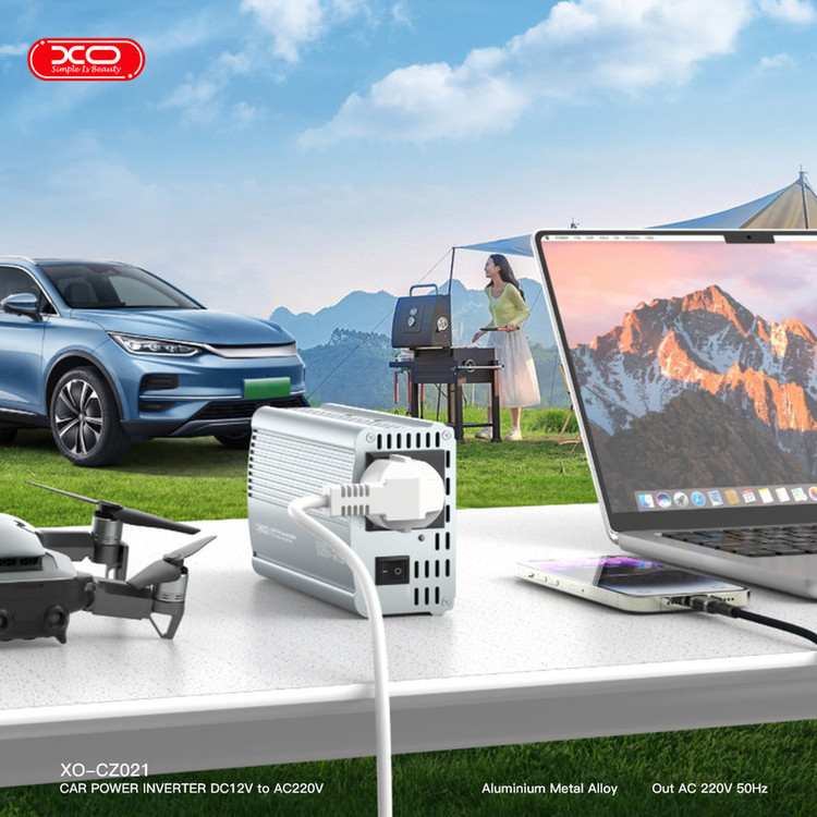 مبدل برق ( اینورتر ) 500W ایکس او مدل XO-CZ021