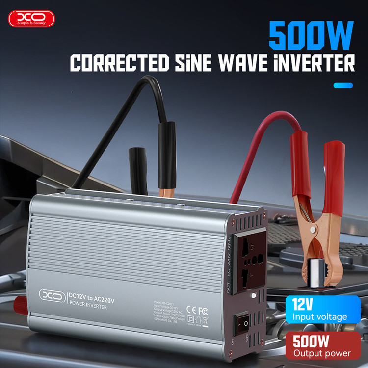 مبدل برق ( اینورتر ) 500W ایکس او مدل XO-CZ021