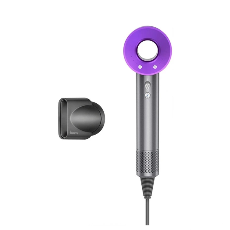 سشوار حرفهای ۱۶۰۰ وات با فناوری تولید یون منفی مدل HP11 Plus هوکو hoco