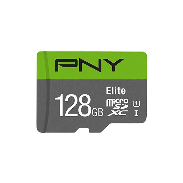کارت حافظه microSDXC پی ان وای PNY مدل Elite کلاس 10 استاندارد UHS-I U1 سرعت 100MBps ظرفیت 128
