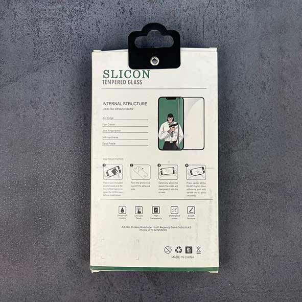 گلس شفاف گوشی ضد ضربه دور سیلیکون برای آیفون 14pro - 15 - 16