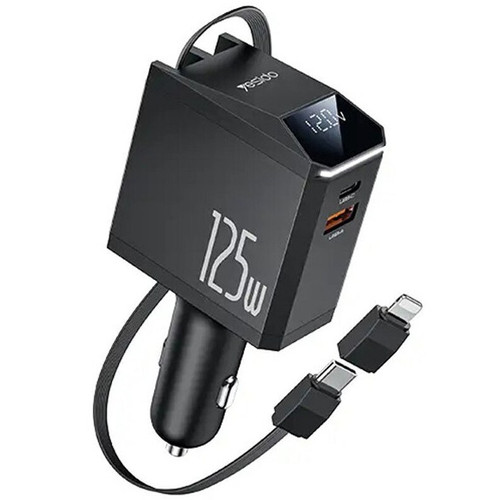 شارژر فندکی 125 وات یسیدو Yesido مدل Y71 125W Fast Car Charger