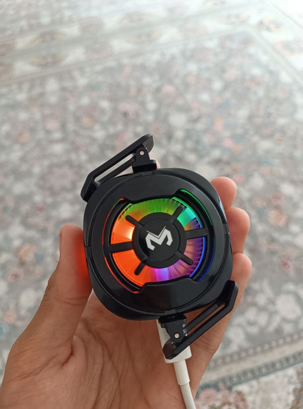 فن خنک کننده موبایل رادیاتوری ممو memo مدل CX06 Ice Cooling