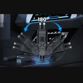شارژر فندکی فست شارژ ماشین XO ایکس او 104 وات Type-C، Lightning، USB-A مدل CC66