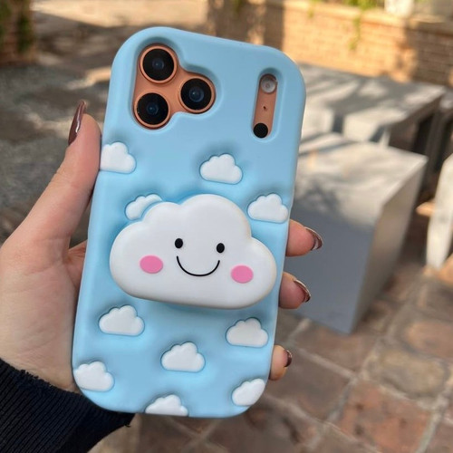 گارد سیلیکون اورجینال پاپ سوکت دار عروسکی طرح ابر