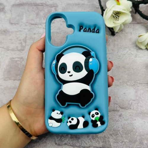 گارد سیلیکون اورجینال پاپ سوکت دار عروسکی طرح پاندا هدفونی