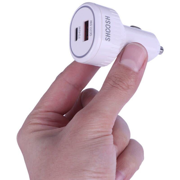 شارژر فندکی فست شارژ 67.5 وات shoosh شوش SH-806