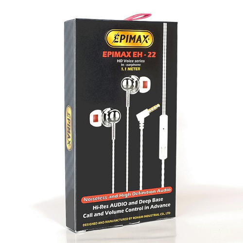 هندزفری سیم دار اپیمکس epimax مدل EH22 طول ۱ متر