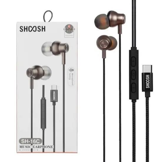 هندزفری سیم دار شوش shoosh مدل SH-16C (تایپ سی)