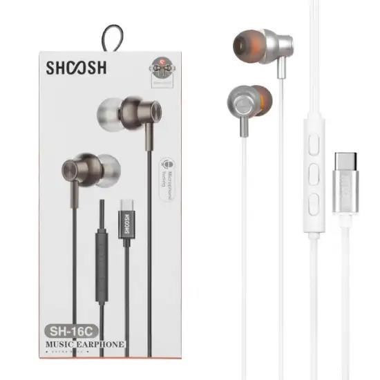 هندزفری سیم دار شوش shoosh مدل SH-16C (تایپ سی)