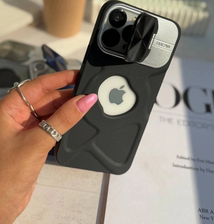 گارد راک آیفون 13 مگ سیف فعال استند شو _ مشکی / iPhone 13