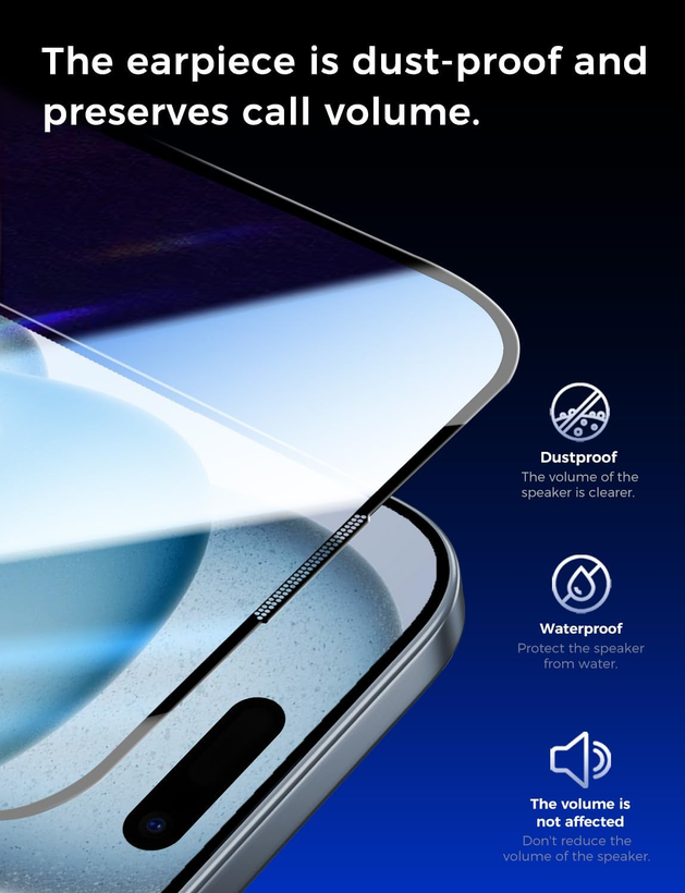 گلس شفاف شیشه ای موبایل آنتی استاتیک Magic Box مناسب اپل iPhone