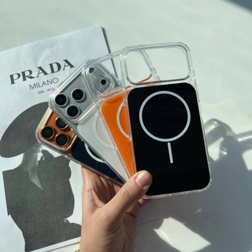 گارد ژله ای مگ سیف پشت رنگی آیفون