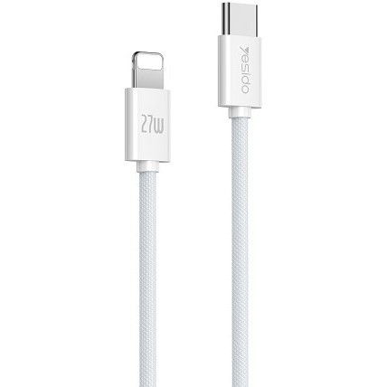 کابل شارژ تایپ سی به لایتنینگ فست شارژ 27 وات yesido یسیدو CA170