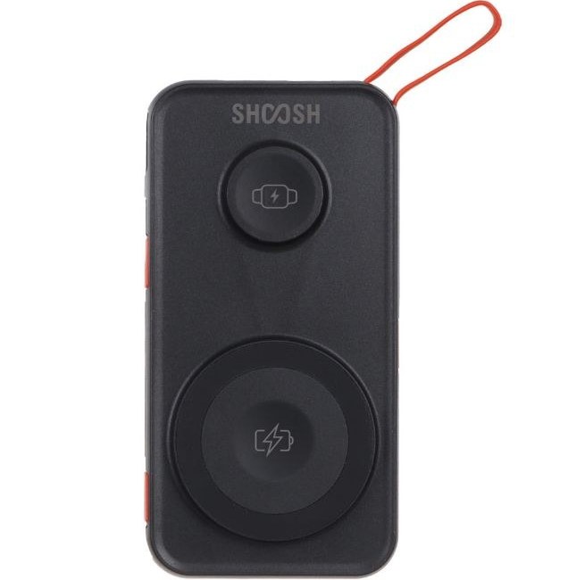 پاور بانک وایرلس و مگ سیف شوش shoosh مدل SH+110W ظرفیت 10000 میلی آمپر ساعت