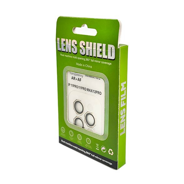 محافظ لنز هشت ضلعی سه تایی premium lens آیفون iphone