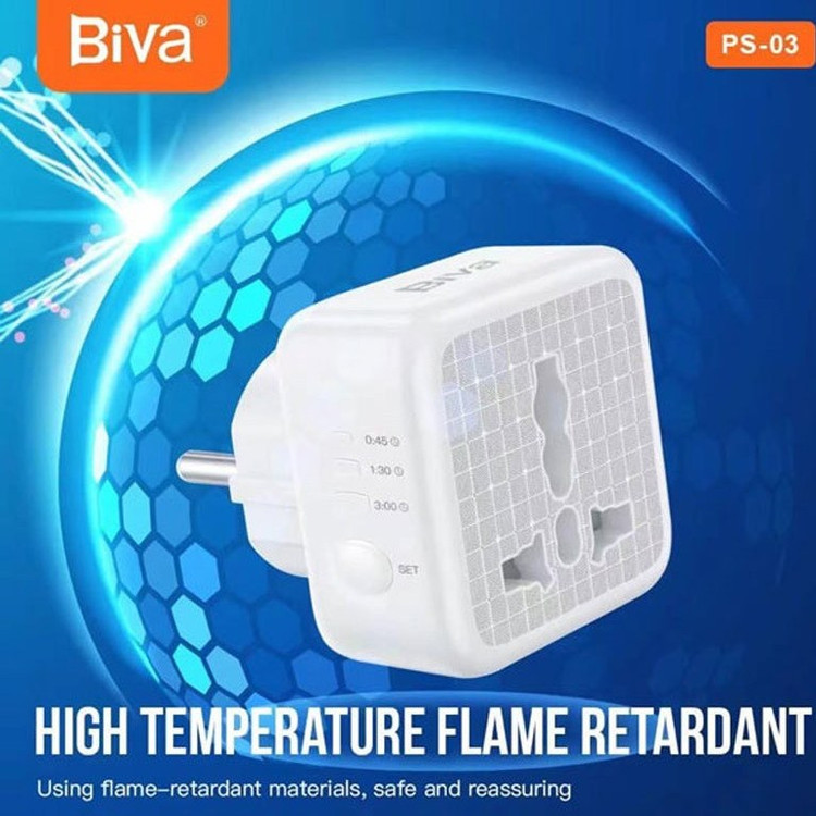 مبدل برق تایمر دار بیوا Biva مدل PS-03